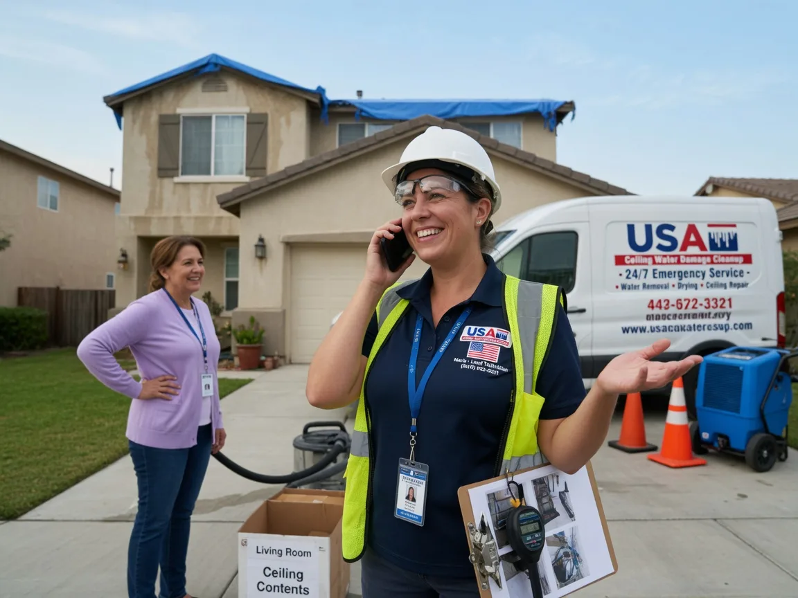 Ceiling Water Damage Restoration Blum, TX FAQs